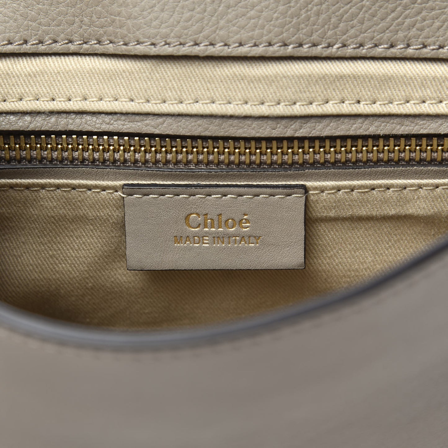 Suede Calfskin Small Faye Backpack Motty Grey