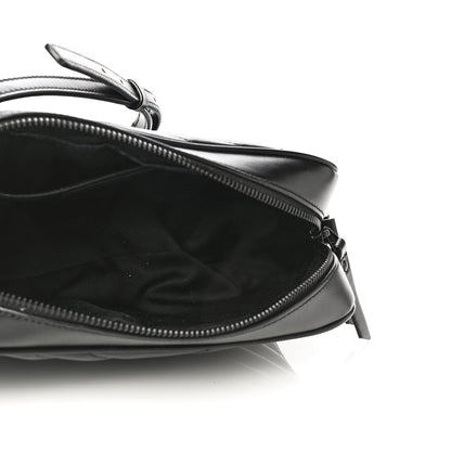 Saint Laurent Calfskin Matelasse Monogram Lou Camera Bag Black 4 of 15