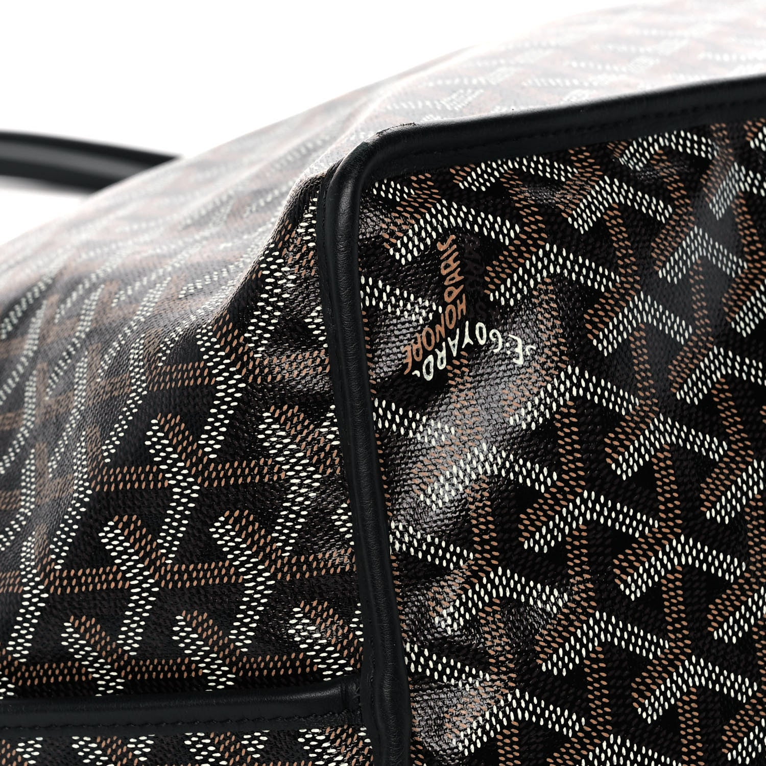 Goyard Goyardine Reversible Anjou GM Black 5 of 22