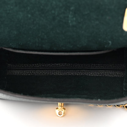 Mulberry Small Classic Grain Calfskin Small Lily Flap Dark Green 5 of 9