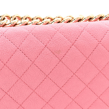 Chanel Caviar Quilted Medium Boy Flap Light Pink 10 of 10