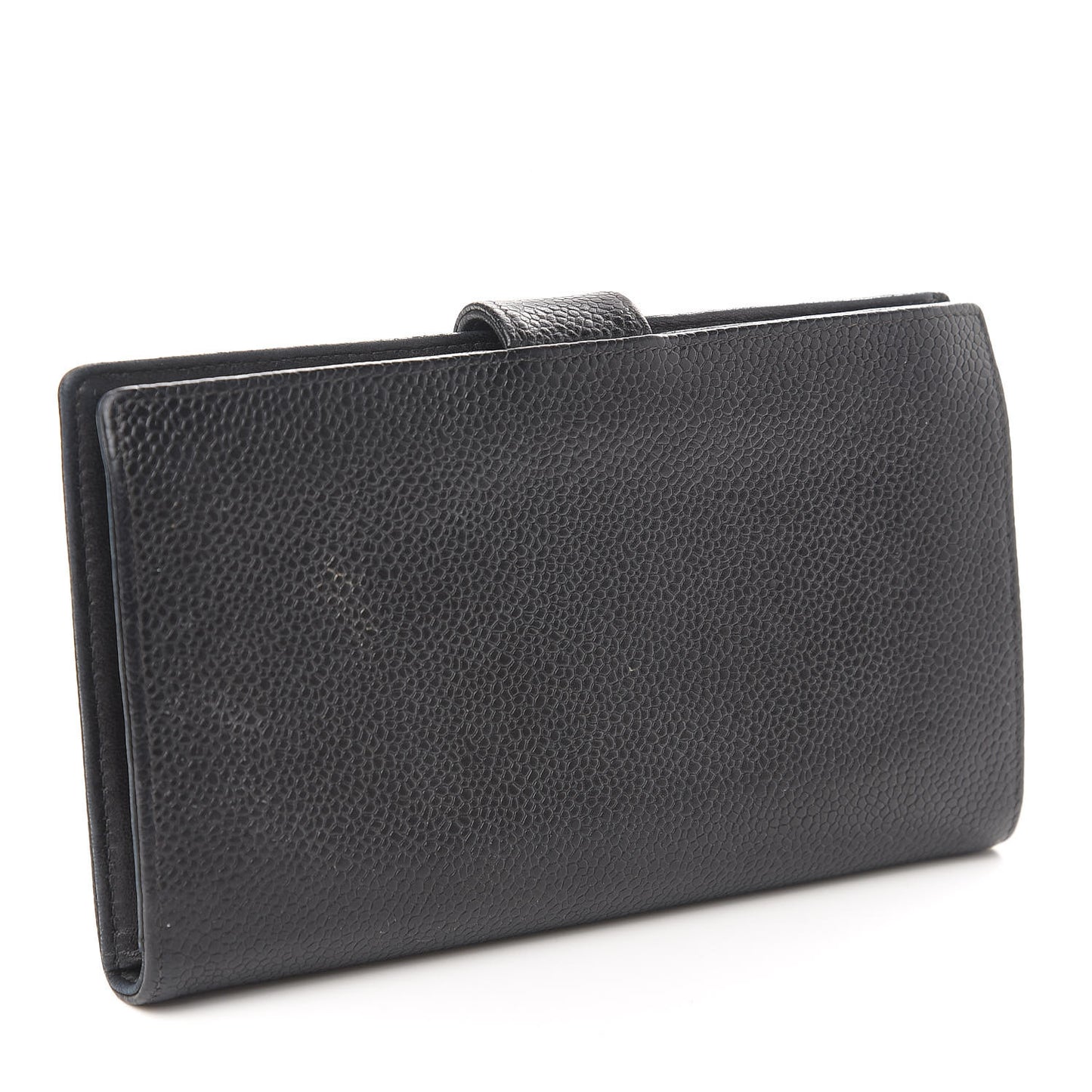Caviar Timeless CC French Wallet Black