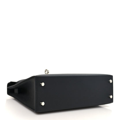 Hermes Epsom Mini Kelly Sellier 20 Black 3 of 9