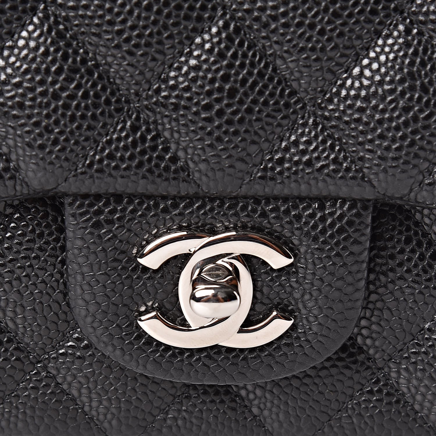 Chanel Caviar Quilted Mini Rectangular Flap Black 8 of 11
