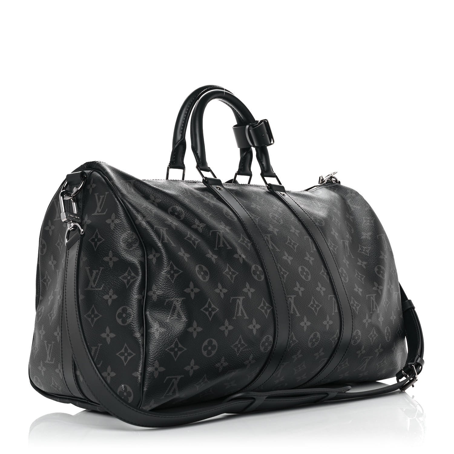 Louis Vuitton Monogram Eclipse Keepall Bandouliere 45 3 of 8