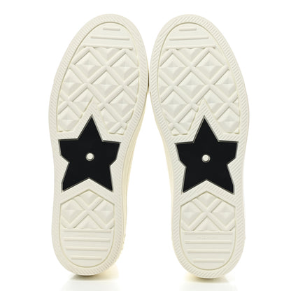 Christian Dior Technical Mesh Calfskin Womens Walk'N'Dior High Top Sneaker 38.5 Milk 5 of 9