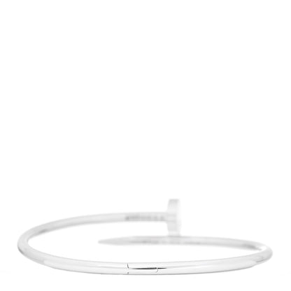Cartier 18K White Gold Juste Un Clou Bracelet 18 2 of 4