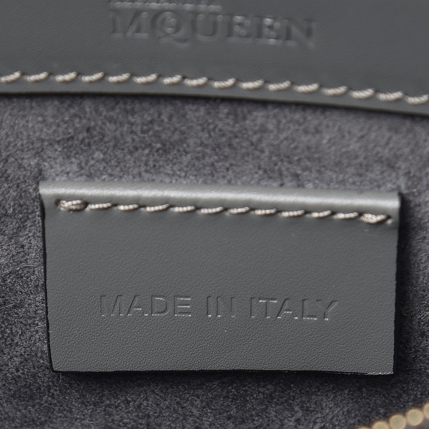 Calfskin Heroine Open Tote Grey