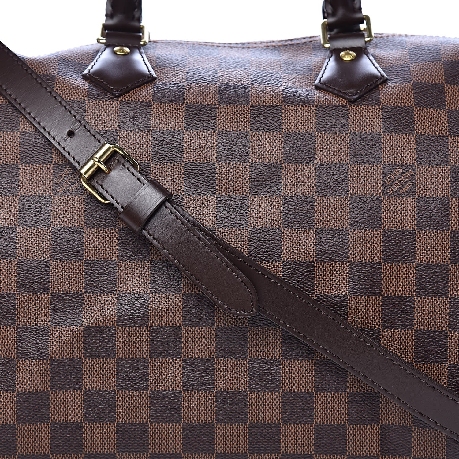 Louis Vuitton Damier Ebene Speedy Bandouliere 35 12 of 13