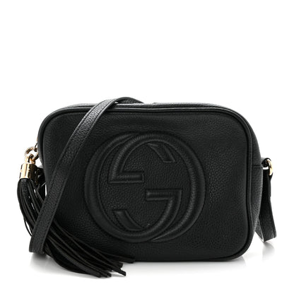 Gucci Pebbled Calfskin Small Soho Disco Bag Black 1 of 12