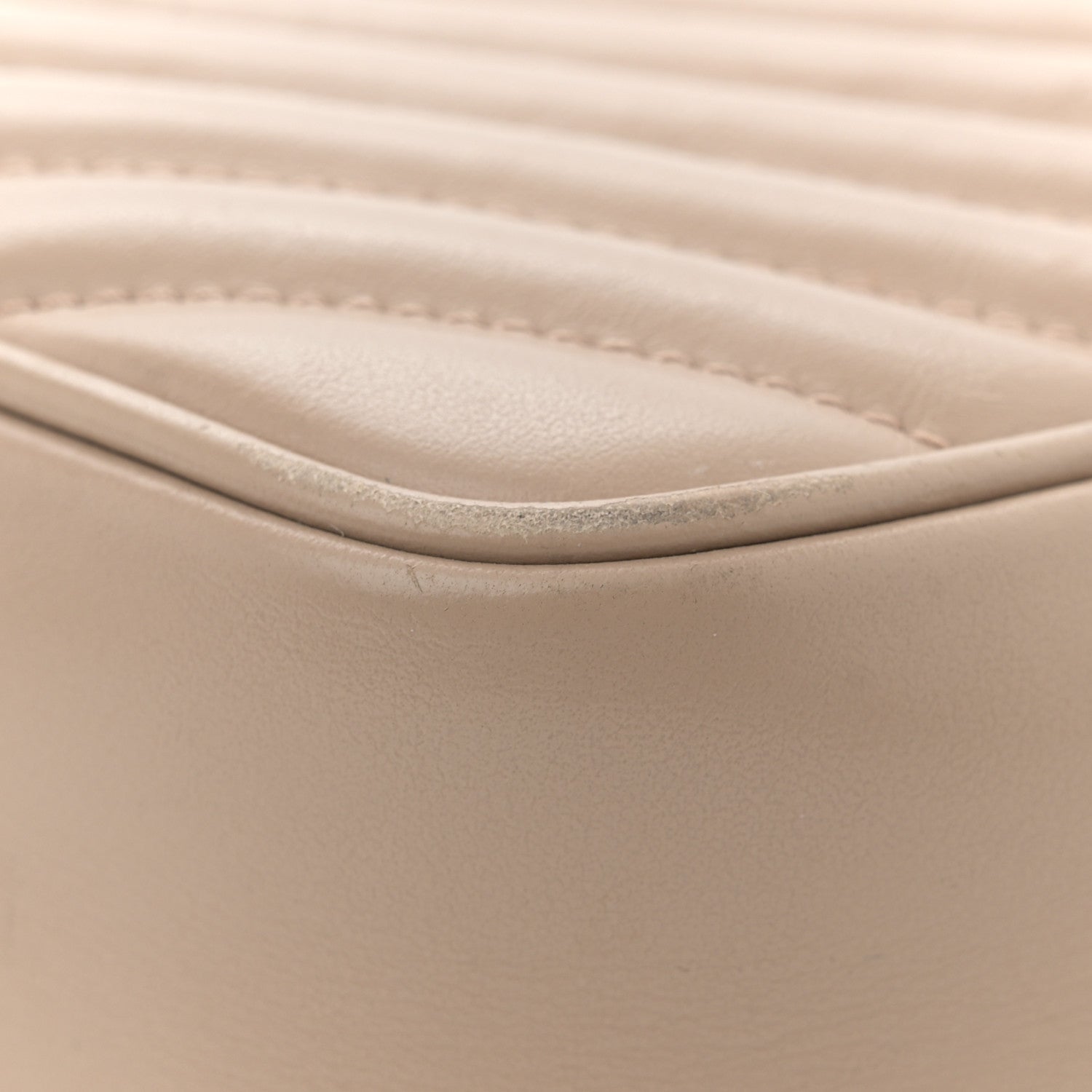 Saint Laurent Calfskin Matelasse Monogram Lou Camera Bag Nude Powder 13 of 14