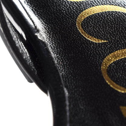 Gucci Patent GG Flat Sandals 35 Black 11 of 12