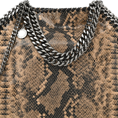 Stella McCartney Eco Python Mini Falabella Tote Nude 7 of 9