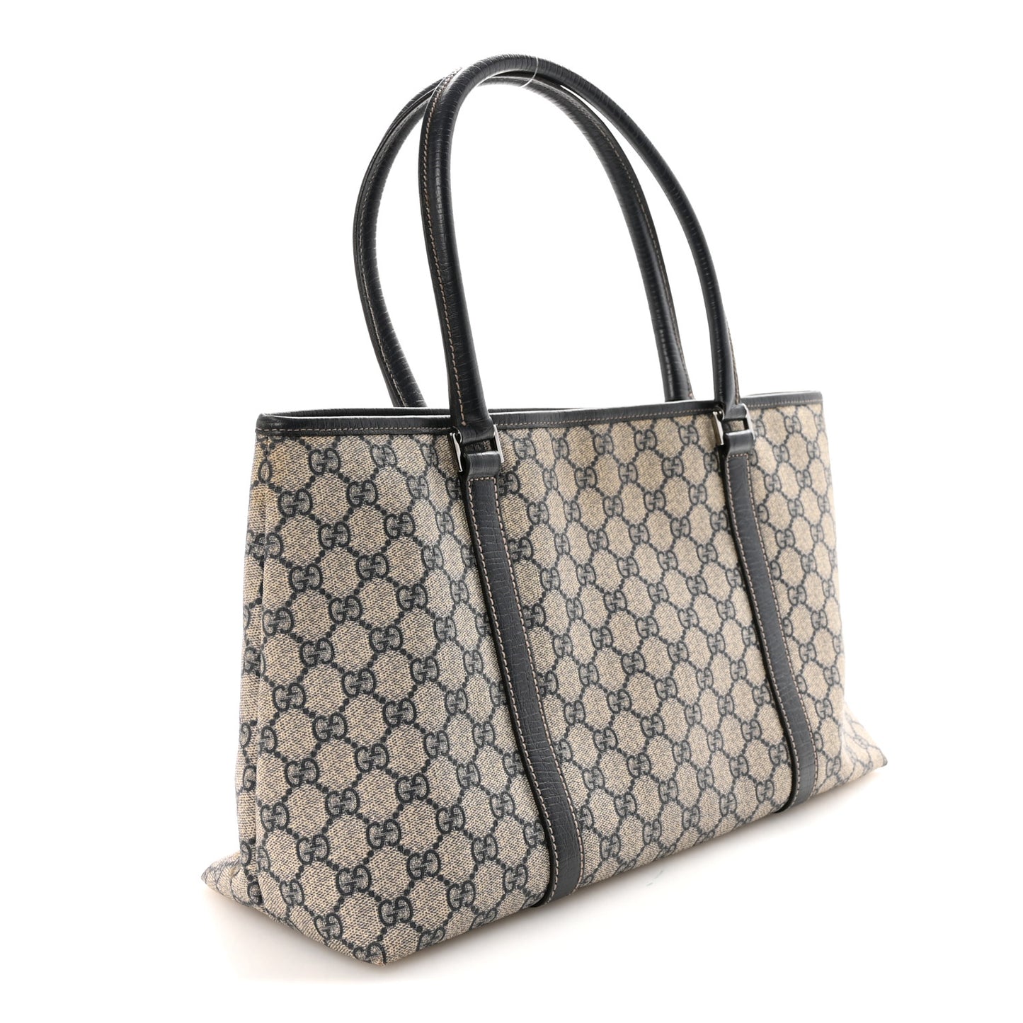 GG Plus Monogram Medium Joy Tote Navy