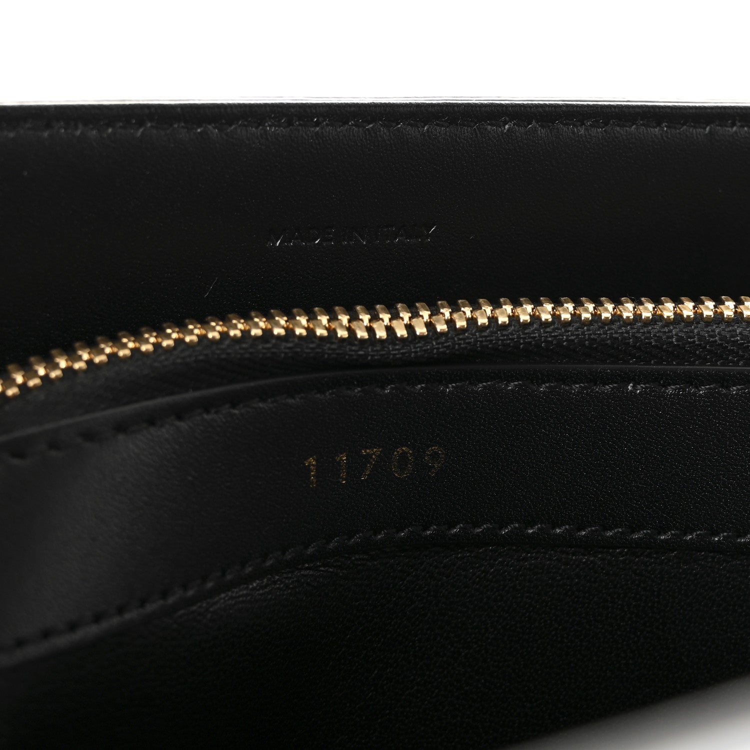 Celine Satinated Calfskin Medium 16 Top Handle Bag Black 8 of 11
