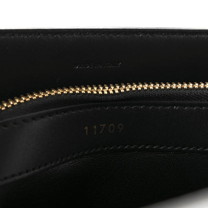 Celine Satinated Calfskin Medium 16 Top Handle Bag Black 8 of 11