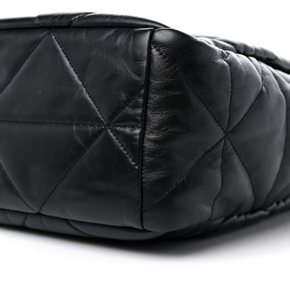 Prada Nappa Quilted Medium Dynamique Tote Black 9 of 12