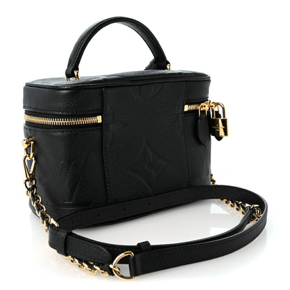 Louis Vuitton Empreinte Monogram Giant Vanity PM Black 3 of 9