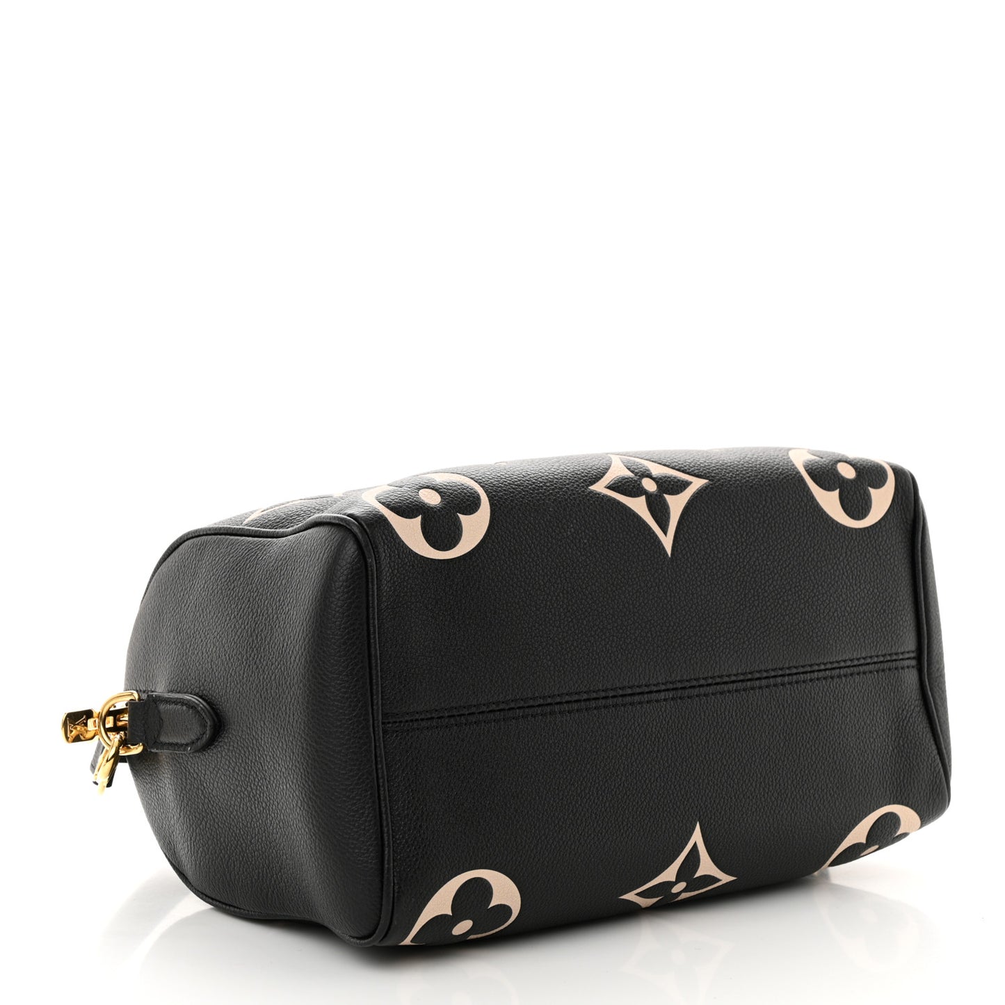 Empreinte Monogram Giant Speedy Bandouliere 25 Black Beige