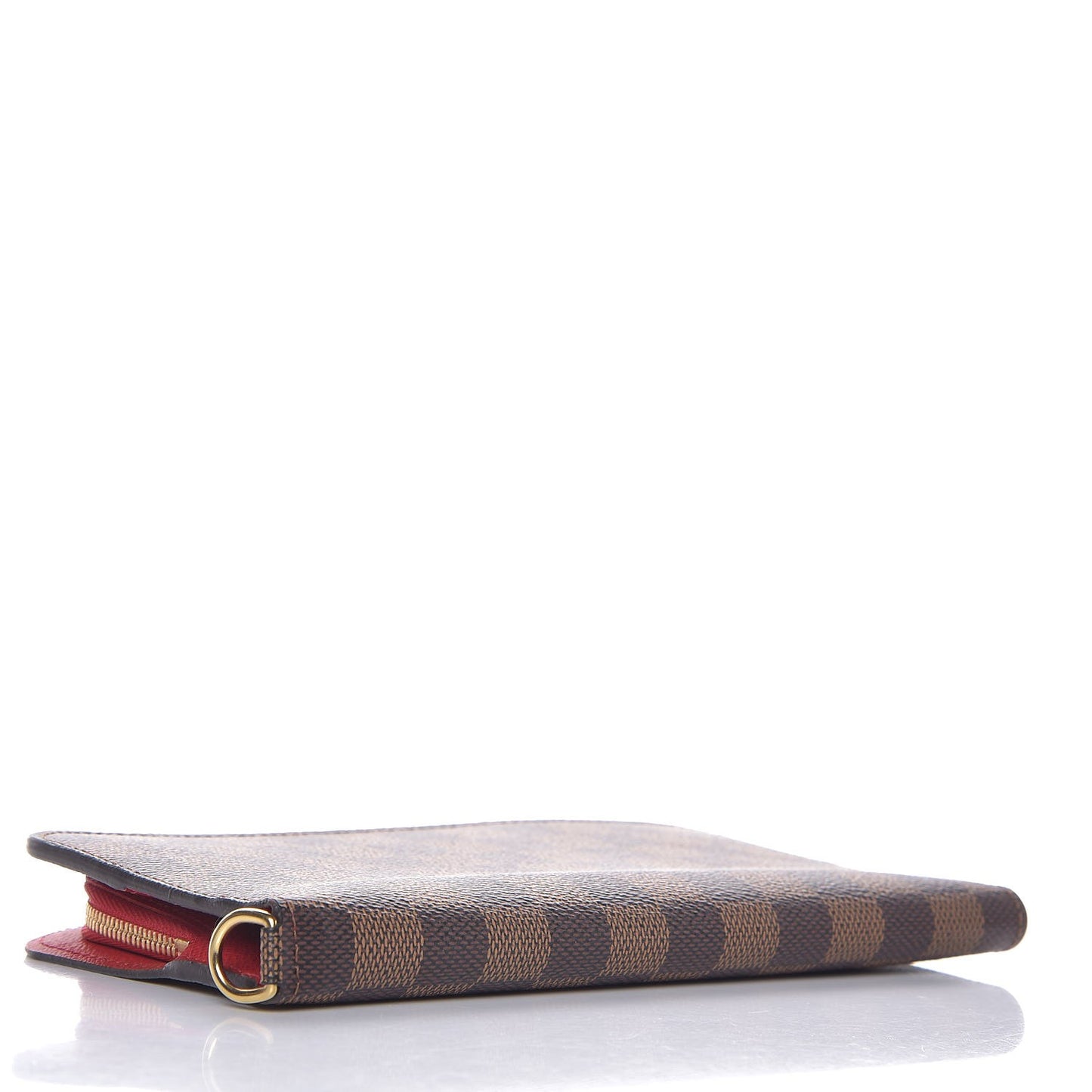 Damier Ebene Insolite Wallet Rouge