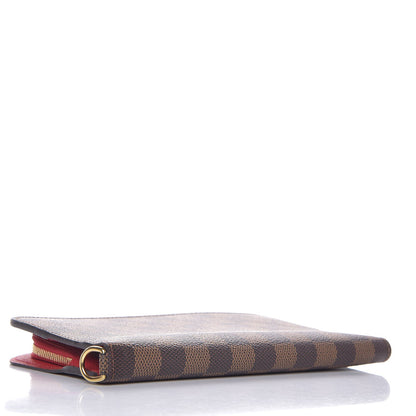 Louis Vuitton Damier Ebene Insolite Wallet Rouge 4 of 7