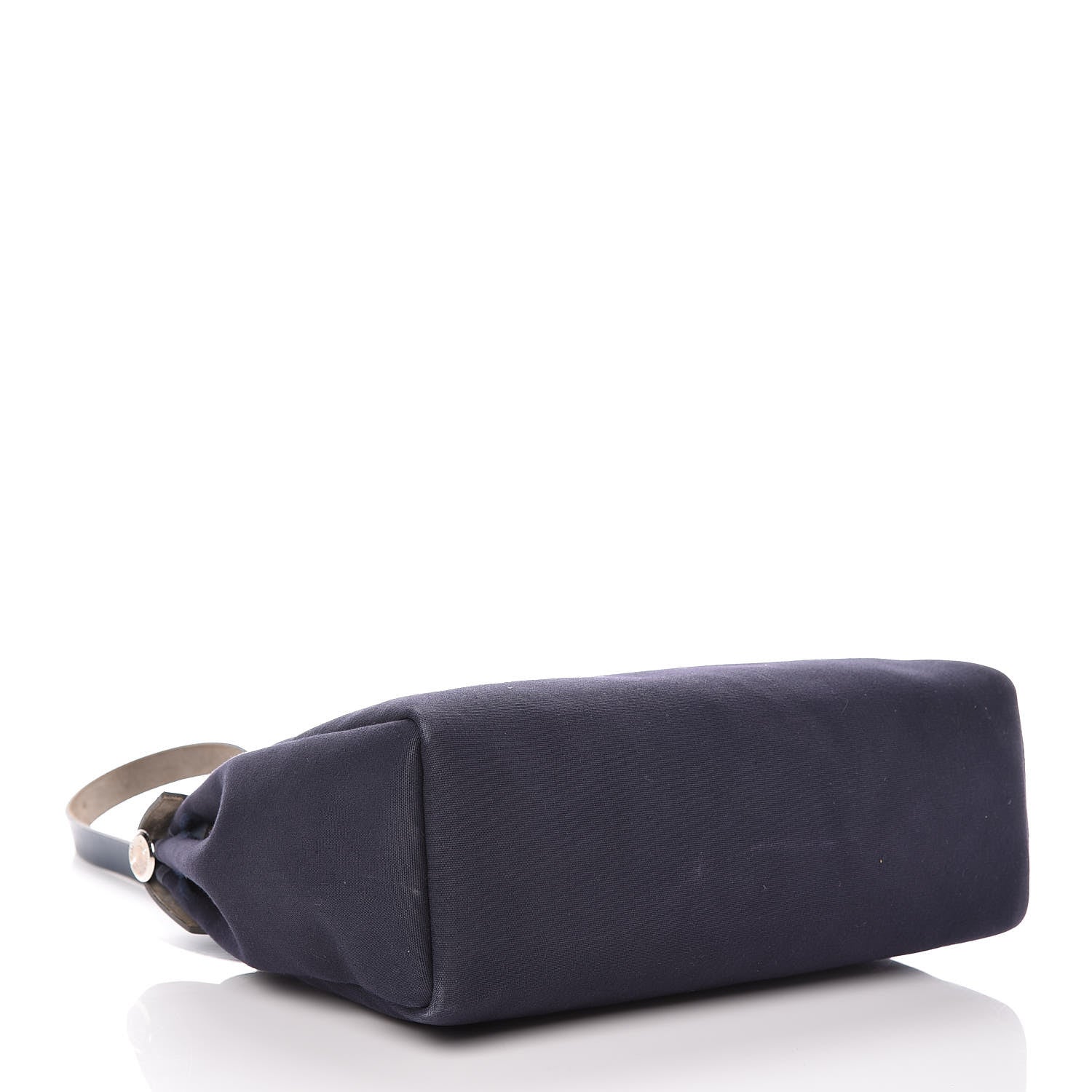 Hermes Toile Vache Calfskin Herbag 30 PM Navy Bleu Natural 4 of 20