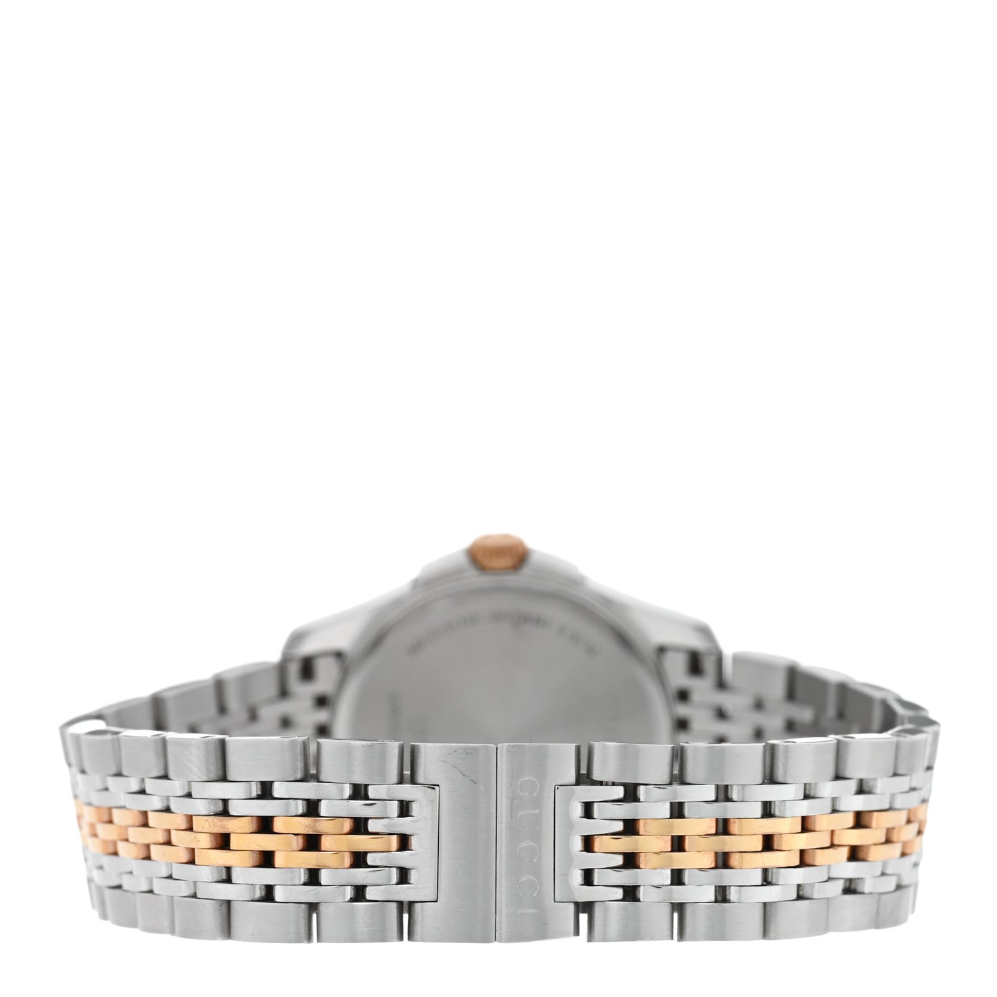 Stainless Steel Diamond Mother of Pearl 27mm G-Timeless Two Tone Quartz Watch