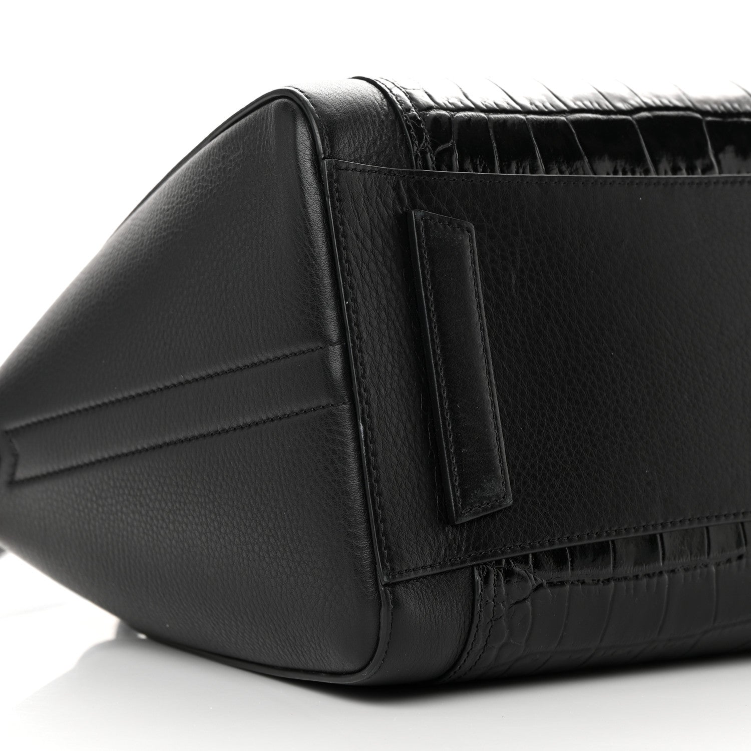 Givenchy Calfskin Crocodile Embossed Medium Antigona Black 9 of 16
