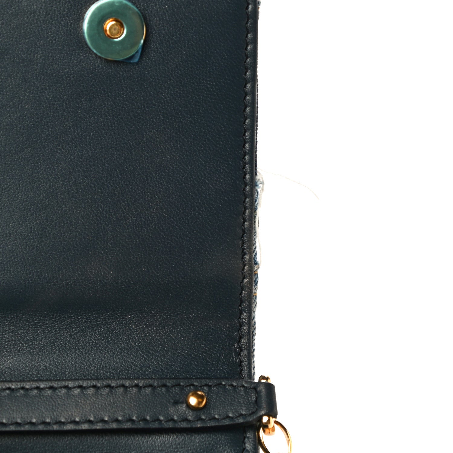 Dolce & Gabbana Denim Mini DG Girls Shoulder Bag Blue 9 of 14
