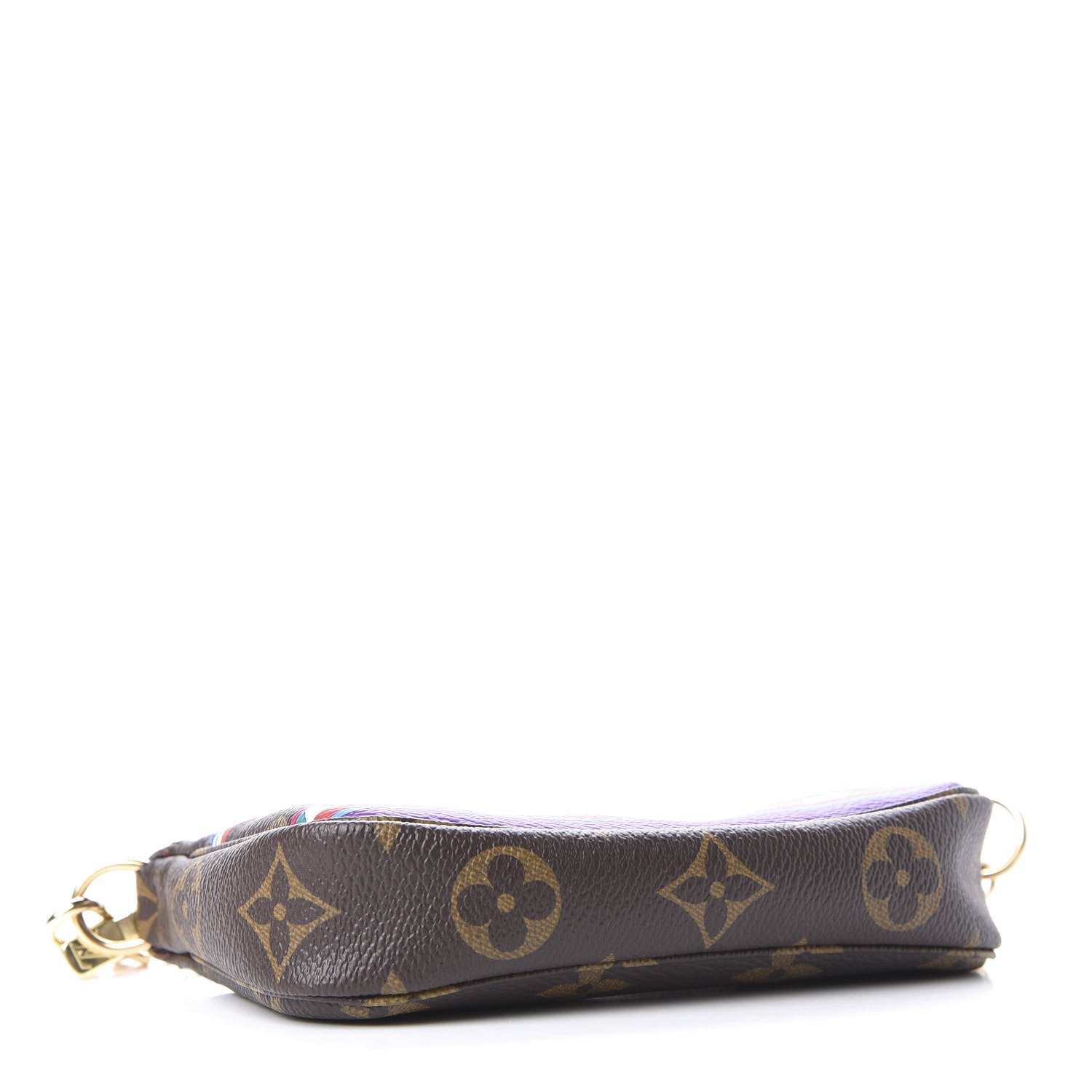Louis Vuitton Monogram 2020 Christmas Animation Bumper Cars Mini Pochette Accessories Coquelicot 4 of 11