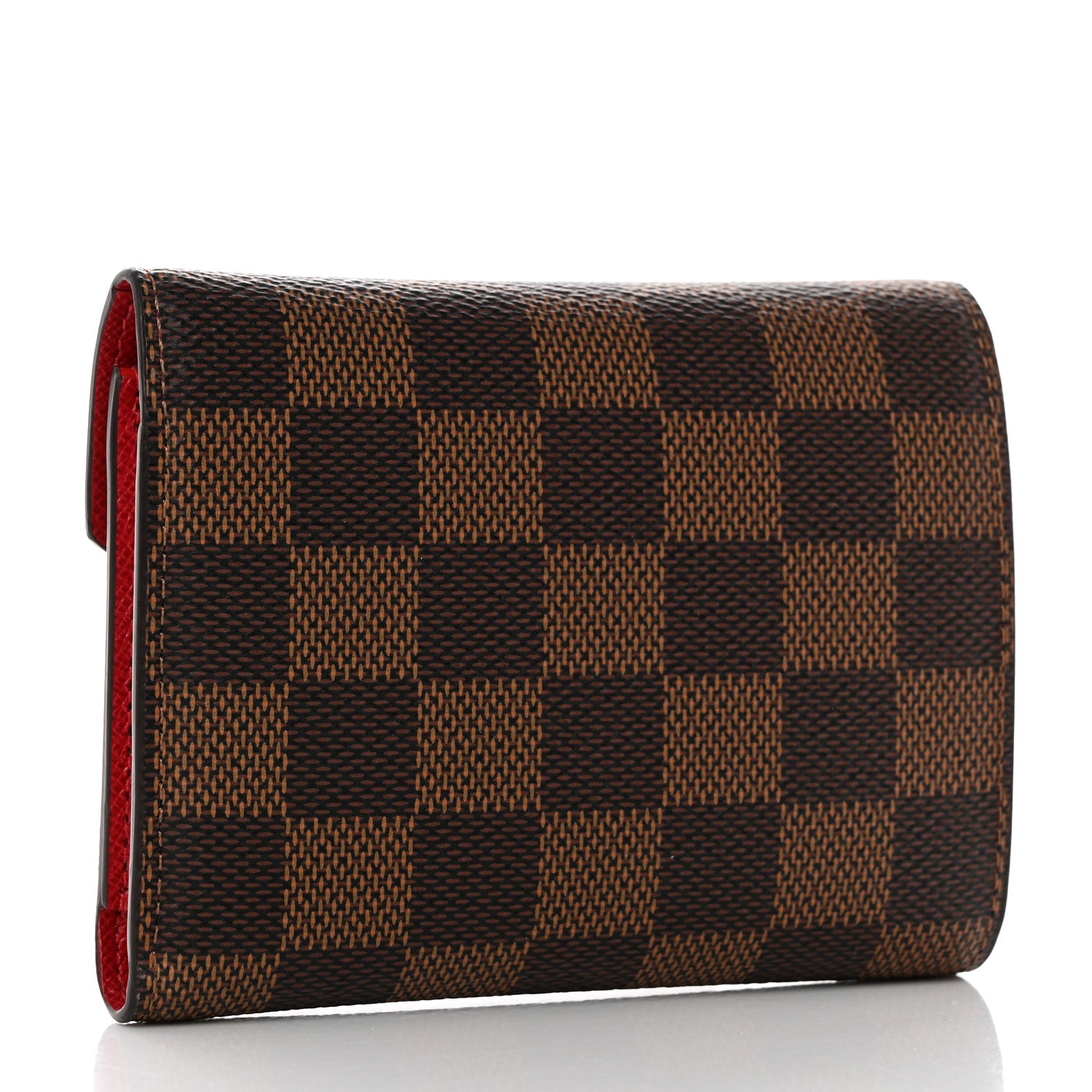 Louis Vuitton Damier Ebene Victorine Wallet Cherry 3 of 6