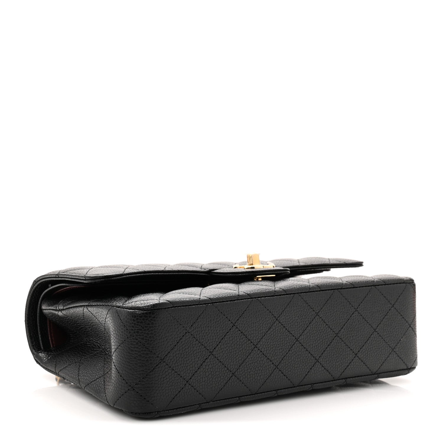 Chanel Caviar Quilted Medium Double Flap Black 4 of 11