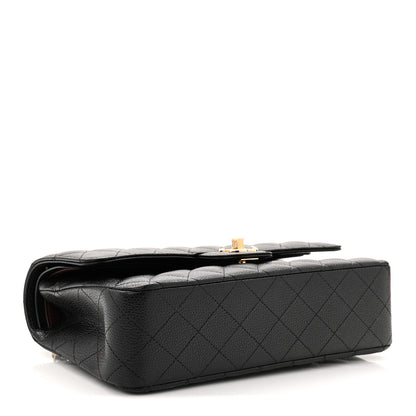 Chanel Caviar Quilted Medium Double Flap Black 4 of 11