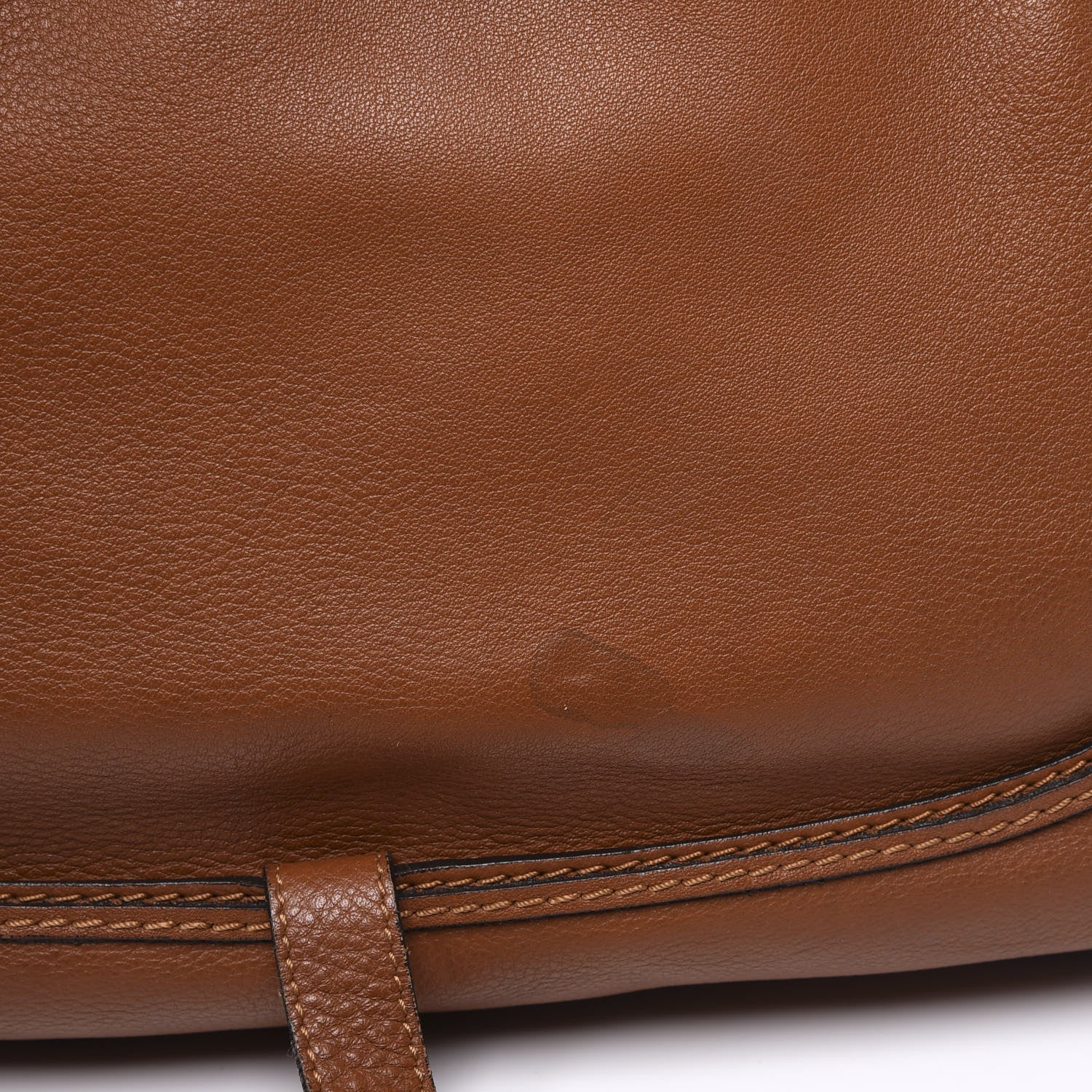 Chloe Calfskin Large Marcie Satchel Tan 9 of 14