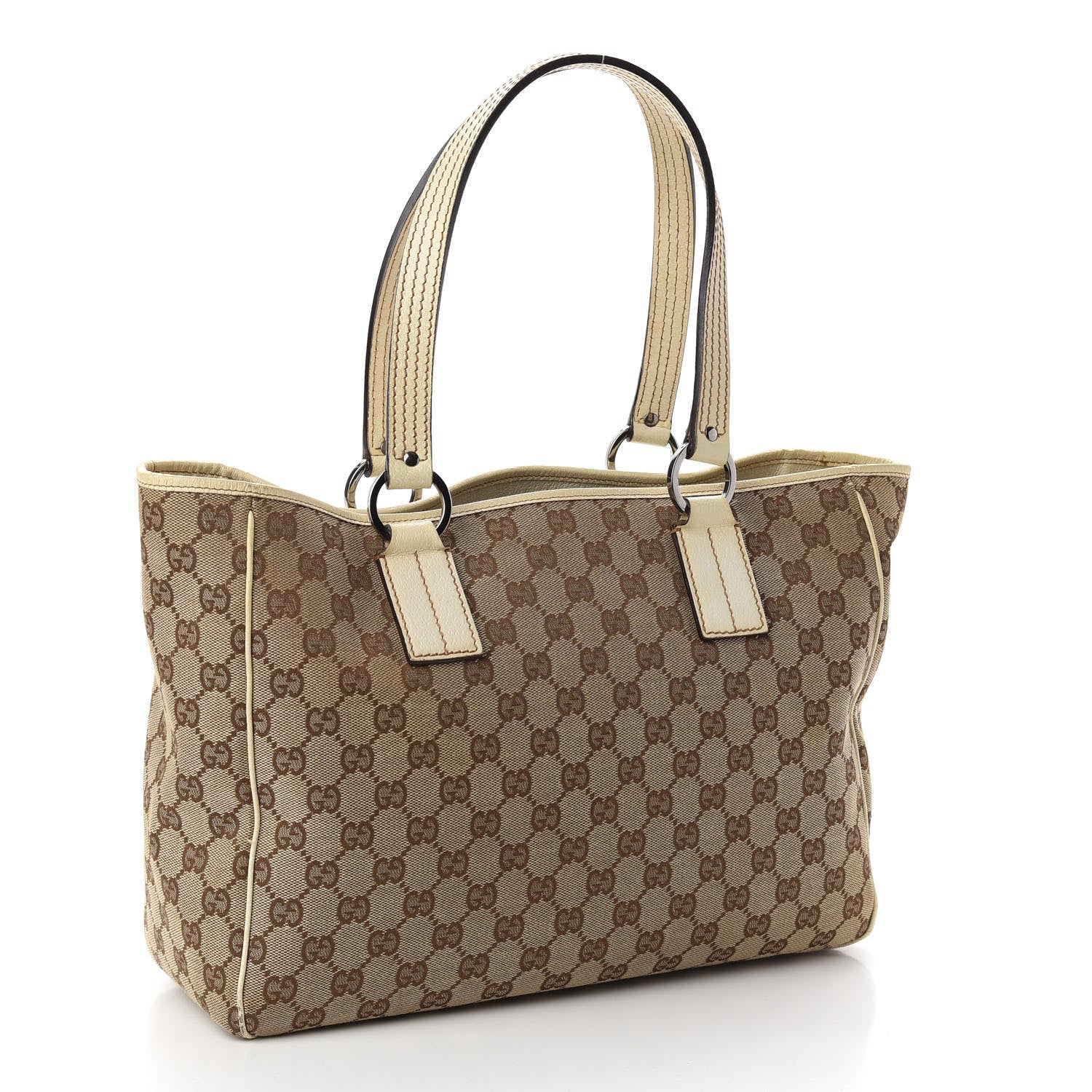 Gucci Monogram Large Tote Off White 3 of 14