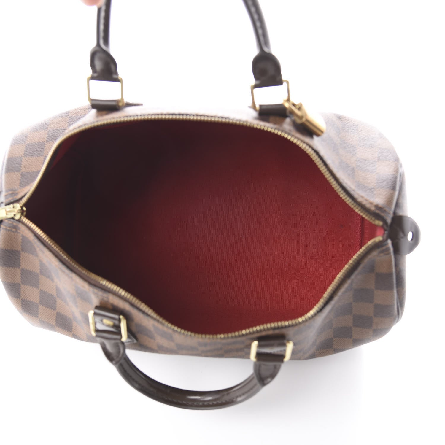 Louis Vuitton Damier Ebene Speedy 35 8 of 18