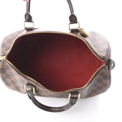 Louis Vuitton Damier Ebene Speedy 35 8 of 18