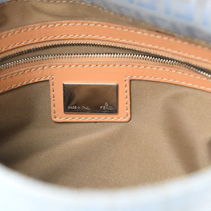 Fendi Zucchino Mama Baguette Blue 6 of 17
