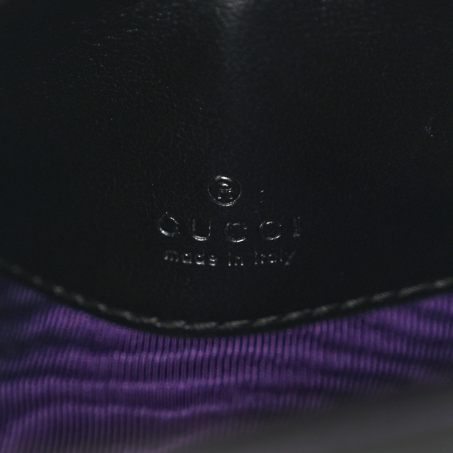 Gucci Nylon Calfskin Enamel GG Matelasse Mini Top Slip Handle Crossbody Bag Black 6 of 10