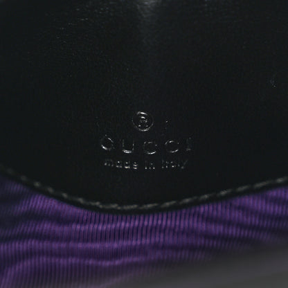 Gucci Nylon Calfskin Enamel GG Matelasse Mini Top Slip Handle Crossbody Bag Black 6 of 10
