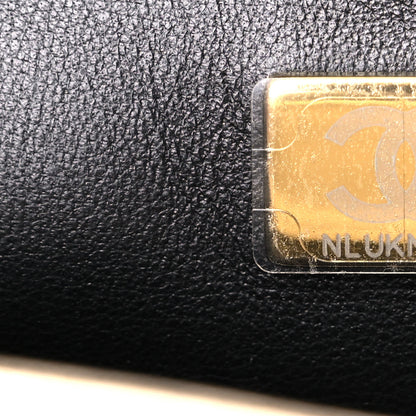 Chanel Metallic Lambskin Quilted Mini CC Crystal Logo Chain Flap Gold 7 of 10