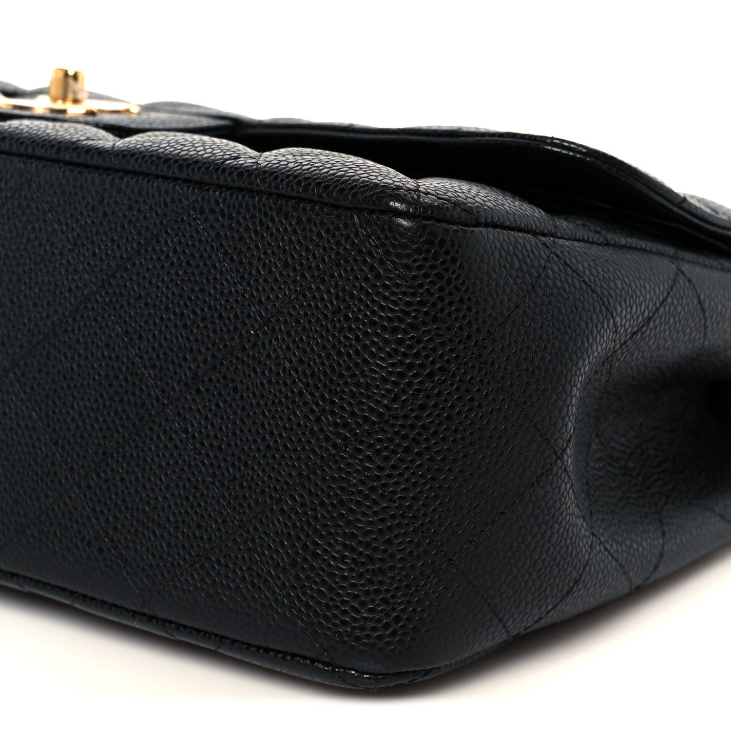 Chanel Caviar Quilted Jumbo Double Flap Black 11 of 11