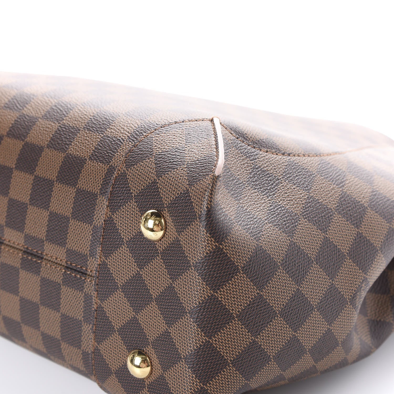 Louis Vuitton Damier Ebene Caissa Hobo Rose Ballerine 11 of 11