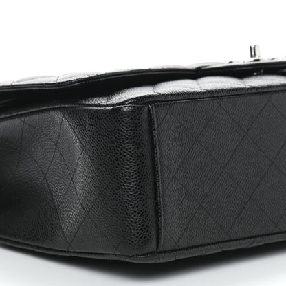Chanel Caviar Quilted Maxi Double Flap Black 8 of 9