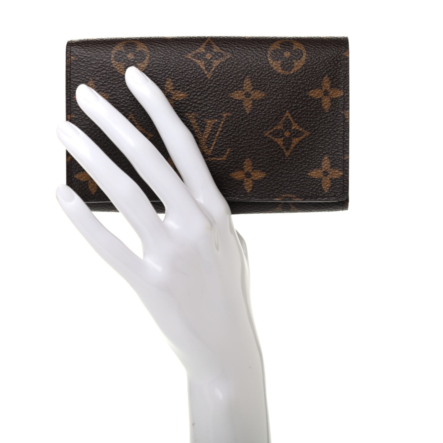 Louis Vuitton Monogram Porte-Monnaie Billets Tresor Wallet 2 of 7