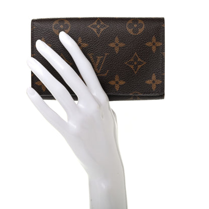 Louis Vuitton Monogram Porte-Monnaie Billets Tresor Wallet 2 of 7