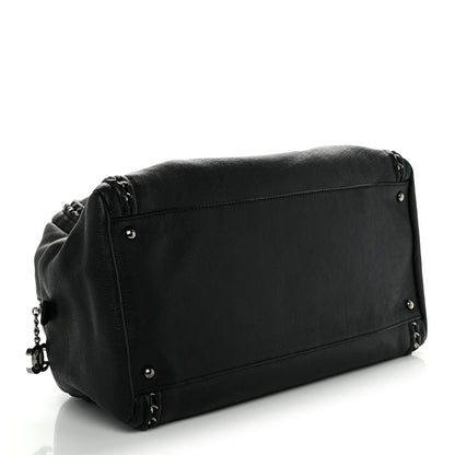 Chanel Deerskin Luxe Large Bowler Black 4 of 10