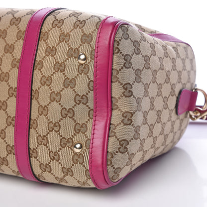 Gucci Monogram Medium Joy Boston Pink 9 of 17