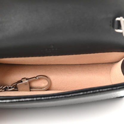 Gucci Velvet GG Monogram Super Mini Dionysus Shoulder Bag Blue Beige Black 5 of 8