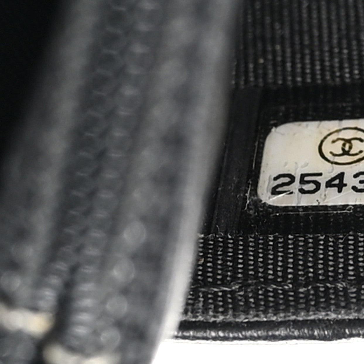 Chanel Lambskin Chevron Boy Wallet On Chain WOC Black 7 of 10